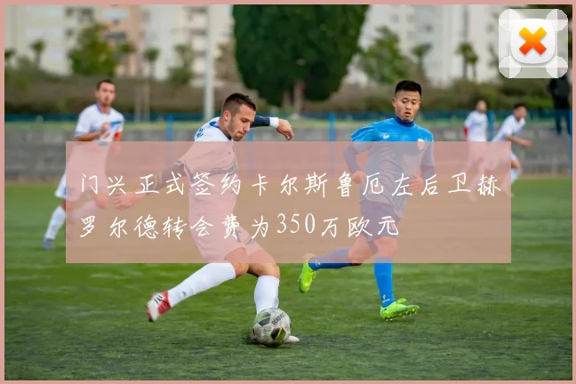 门兴正式签约卡尔斯鲁厄左后卫赫罗尔德转会费为350万欧元